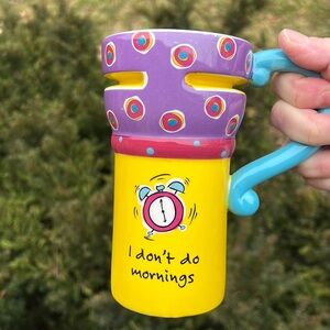Unique! BoHo Coffee Mug by Ganz.